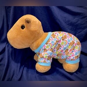 Capybara Build-A-Bear Stuffed Animal Plushie with PJs